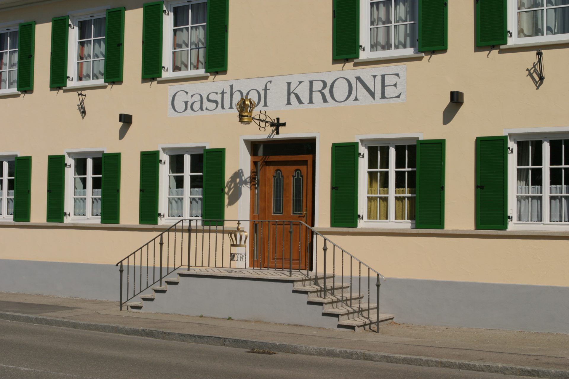 Landgasthof Krone Schierhuber Straßenansicht
